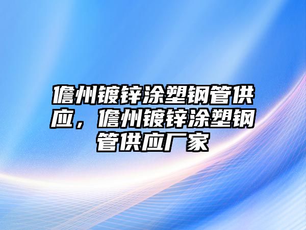 儋州鍍鋅涂塑鋼管供應(yīng)，儋州鍍鋅涂塑鋼管供應(yīng)廠家